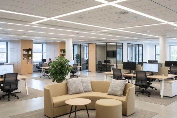 commercial interior design modern office space